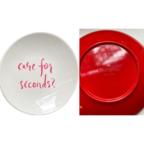 KATE SPADE SET OF 4 APPETIZER PLATES - FANTASTIC CONDITION - Picture 5 of 6